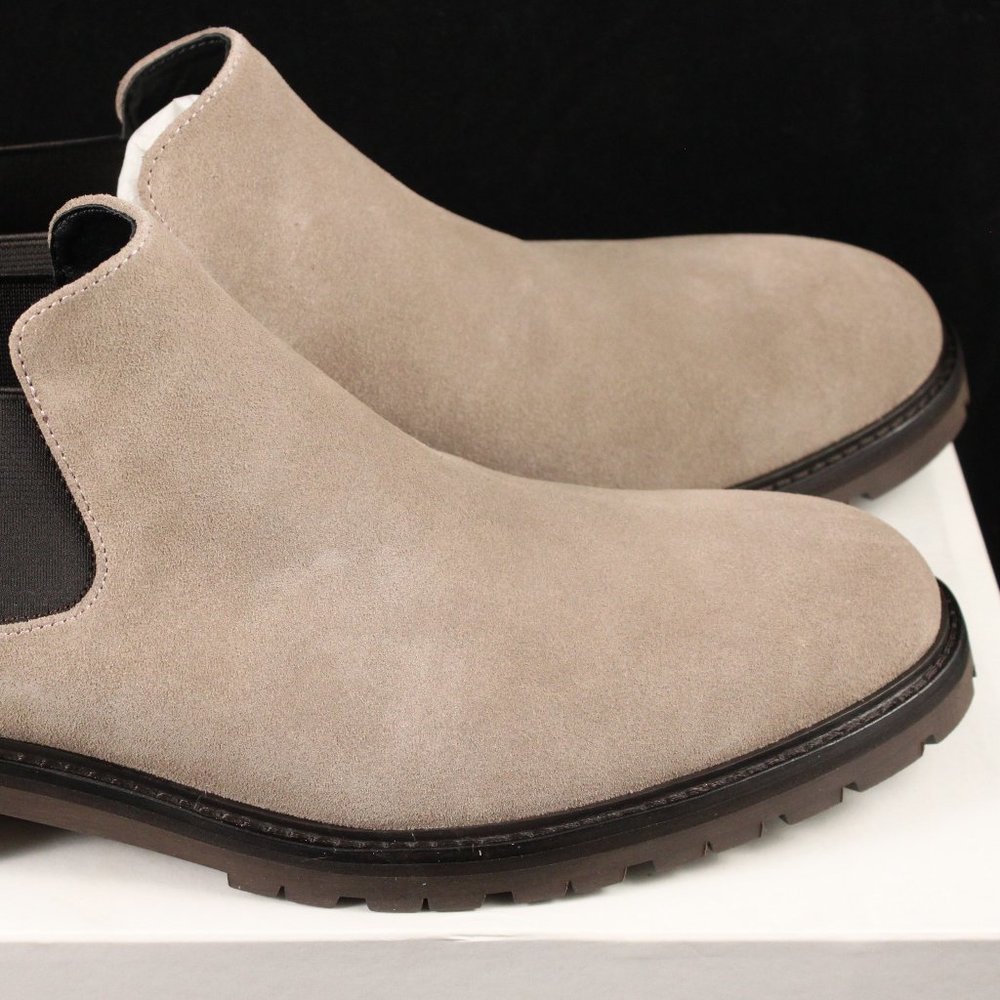 Calvin Klein Men's Udell Calf Suede Tobacco Brown Shoe Bootie Size 11.5 M - Picture 7 of 10
